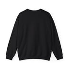 Back of the Black North Woods Moose Crewneck