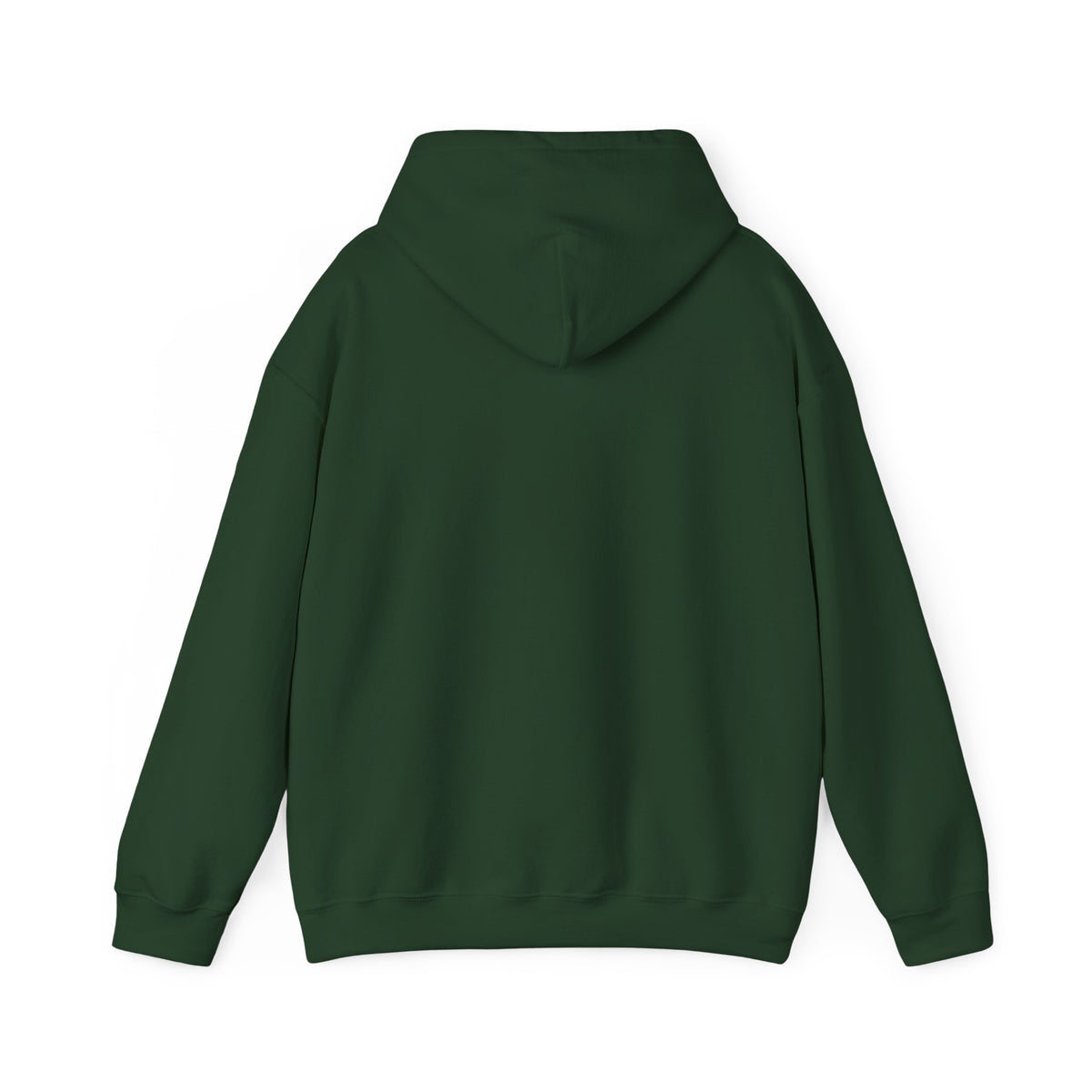 Back of the Forest Green Home Is Where I Park It Hoodie