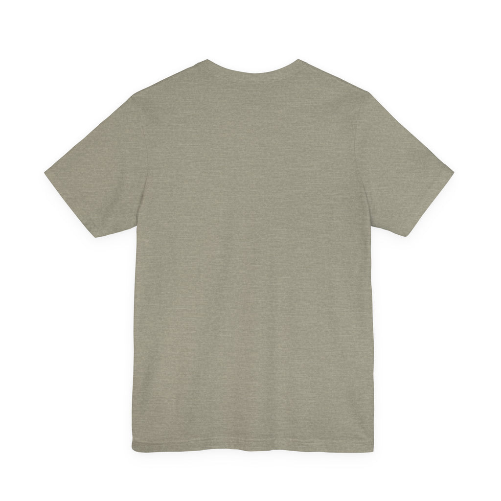 Back of the Heather Stone Mountain Sunrise Tee