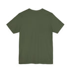 Back of the Military Green Cold Camp, Good Coffee Tee